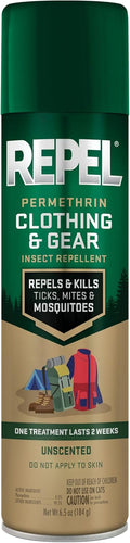 Repel Permethrin Insect Repellent Spray - 6.5 Ounces for Clothing, Gear, Tents & Sleeping Bags