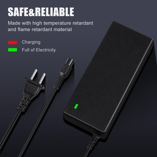 63V 4 Prong Charger for Ninebot S (Not for S-Plus) / Mini PRO/Mini lite / L8 / One A1/ One S2/ S-MAX, N3M240, GoKart Kit, Gokart PRO, 4-Pin fits for Segway Ninebot Charger