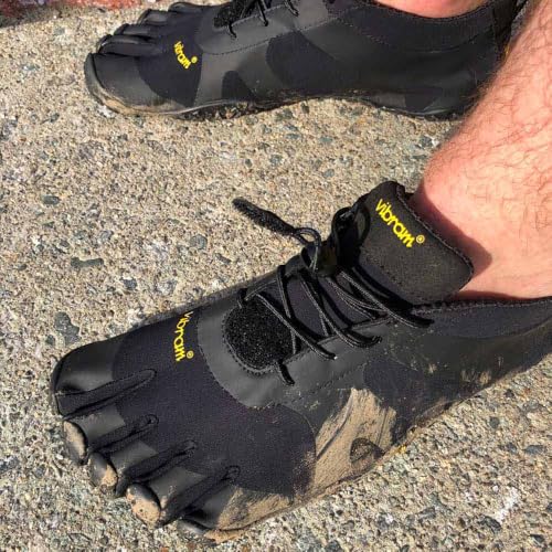 Vibram Men's FiveFingers V-Alpha Barefoot All-Terrain Shoe 9.5-10 Black