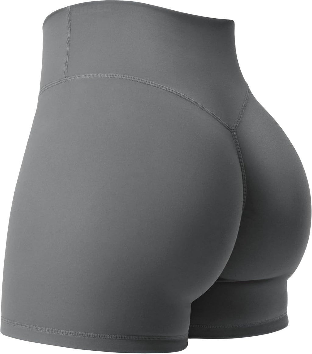 YEOREO Women's Biker Shorts - High Waist Tummy Control for Yoga & Gym | 3.6", 4.5", 6" Options