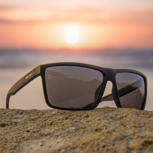 MAXJULI Polarized Sunglasses - UV 400 Protection for Big Heads | Stylish and Comfortable 8125