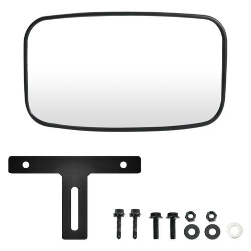 SLORIMOD Extra Wide Center Rear View Mirror for EZGO Golf Cart Yamaha Club Car, Universal Extra Wide Panoramic Interior Center Convex Rearview Mirror with 360° Adjustable for E-Z-GO Golf Cart