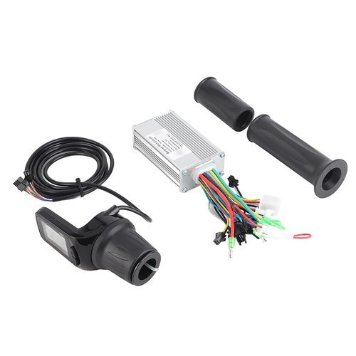 VBESTLIFE Electric Controller Set, 36 48V 250 350W Universal Electric Electric Scooter Controller LCD Split Meter