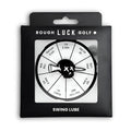 Swing Lube | Fun Golf Drinking Game | On-Course Golf Spinner | Golf Bag Tag