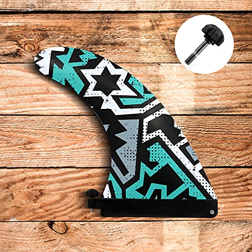 SereneLife Inflatable SUP Water Fin Replacement for Thunder Wave Boards