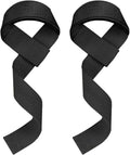 WSAKOUE Weightlifting Straps - Padded Neoprene Deadlift Straps for Powerlifting & Strength Training