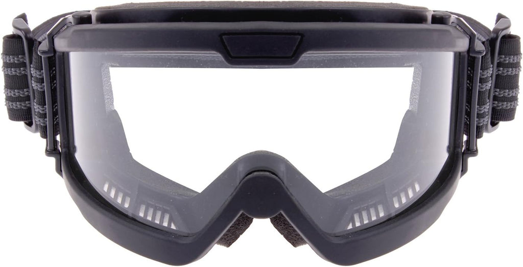 Rothco ANSI Rated OTG Goggles - Anti-Fog Safety Eyewear with UV400 Protection | Black/Clear