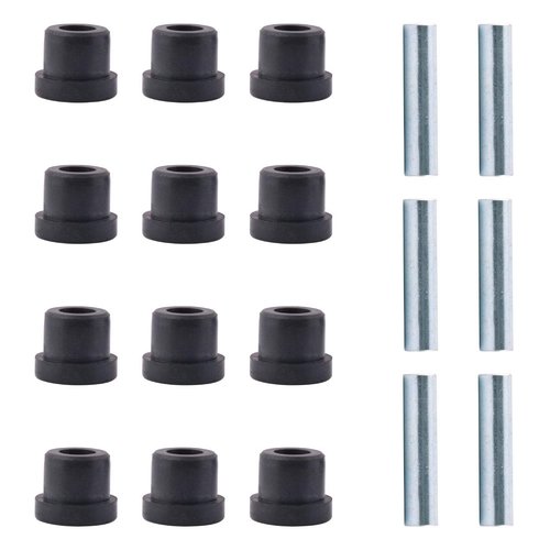 Roykaw Rear Leaf Spring Bushing & Sleeves Kits for Club Car DS Golf Cart 1981-up & EZGO TXT/Medalist 1994-up