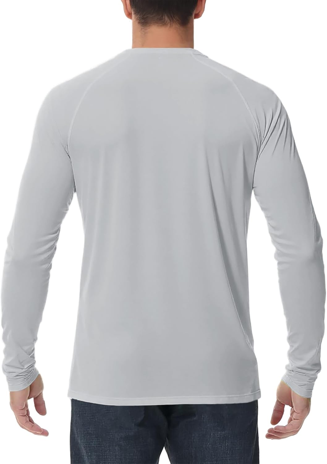 Skiennix Men's UPF 50+ UV Sun Protection Shirt - Long Sleeve SPF Rash Guard for Outdoor Activities