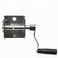 BIGalleons Stainless Steel Replacement Reel for Tennis Volleyball Badminton Posts, Hand Crank Winder with Removable Handle & Universal Mount(800lbs)