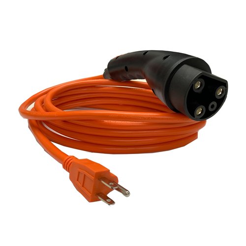 XINSTCO 10FT Charging Power Cord Assembly Fits for Evolution EV ICON Golf Cart,110V-220V 16A 3 Pin Golf Cart Charger Plug,Replace OEM# 2.04.0620