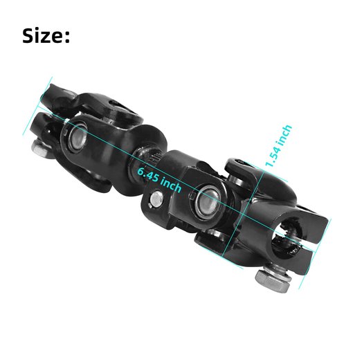 Roykaw Golf Cart Intermediate Steering Joint Shaft Knuckle Replacement for Club Car DS 1984-up Gas & Electric Models,OEM# 1013861, 1012454, 103601601