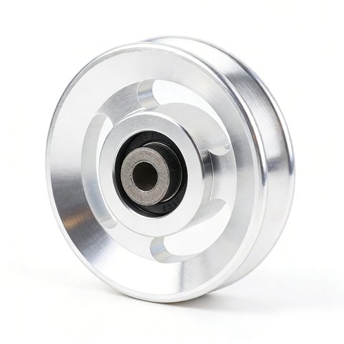 Yosoo Health Gear Fitness Pulley Wheel, 90mm Gym Pulley, Pulley Wheel for Gym Equipment Universal, Aluminum Alloy Bearing Pulley Wheel Gym Diameter 90mm&115mm for Exercise