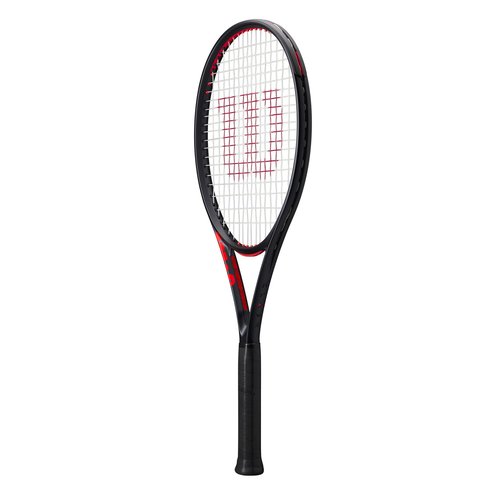 Wilson Clash 100L V3 Strung Adult Performance Tennis Racket - Grip Size 1-4 1/8", Strung with Sensation 16 Natural at Mid Range Tension
