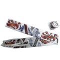CRAZY FOXS Wrist Wraps for Powerlifting, Strength Training, Bodybuilding, Cross Training, Weightlifting, Available in Multiple Designs (China Kite)