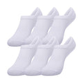 GAP Women's No Show Socks, Multi-Pack Adult Socks, Soft & Stretchy, Optic White (6-Pack), One Size