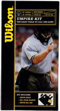 Wilson Umpire Kit - Complete Referee Gear for Baseball & Softball | Durable & Comfortable