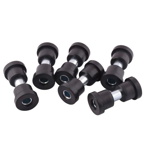 Roykaw Rear Leaf Spring Bushing & Sleeves Kits for Club Car DS Golf Cart 1981-up & EZGO TXT/Medalist 1994-up