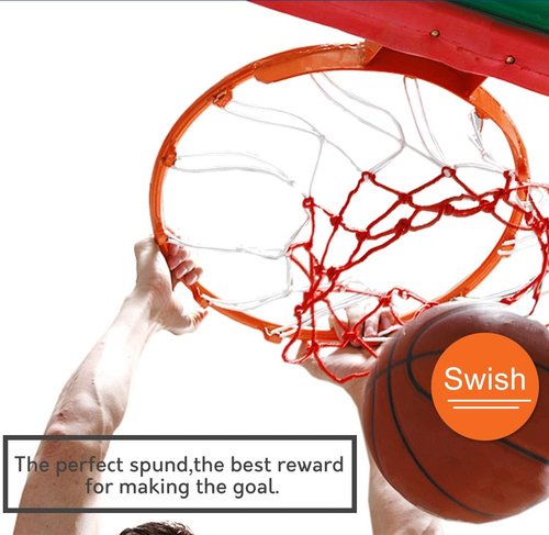 KATOP Premium Quality Professional Heavy Duty Basketball Net Replacement - All Weather Anti Whip,Fits Standard Indoor or Outdoor Rims - 12 Loops