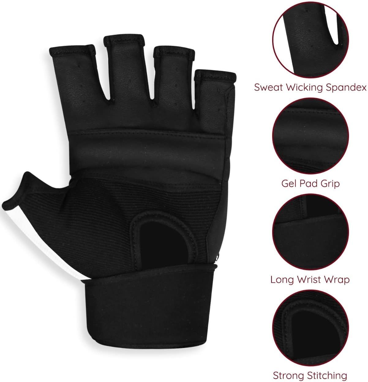 WFX Boxing Gloves - Durable MMA Training Mitts for Karate, Taekwondo & Muay Thai | Synthetic Material