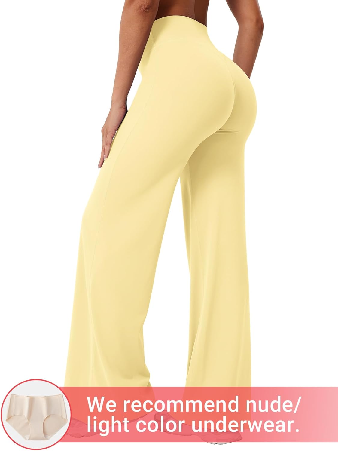 YEOREO High Waist Workout Leggings - No Front Seam, Buttery Soft Gym & Yoga Pants | 29"-35" Sizes