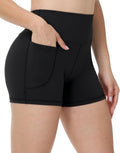 Runhit Biker Shorts for Women - High Waisted Spandex with Pockets | Tummy Control, 8''/5''/3'' Sizes