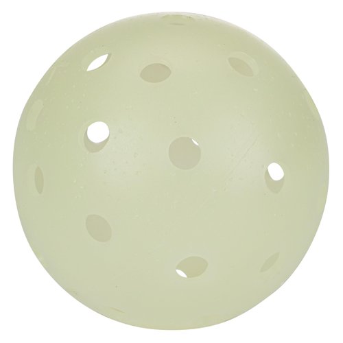 Franklin Sports Glow in the Dark Outdoor Pickleballs - Light Up Pickleball Balls for Nighttime Pickleball - Glow in the Dark Green Balls - Charge with Indoor Light + Sunlight - 12 Pack