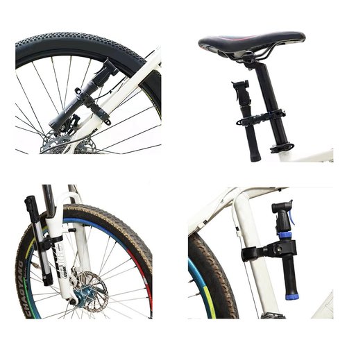 Flashlight Mount Holder for Bike Handlebar/Stroller, Bike Flashlight Holder 360º Rotation Plastic,Bicycle Front Torch Mount