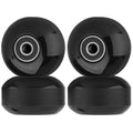 SPORTYOUTH Skateboard Wheels 52mm and Bearings Spacers Set, 95A Hard Wheels for Street Skateboard Tricks Cruiser, Pack of 4