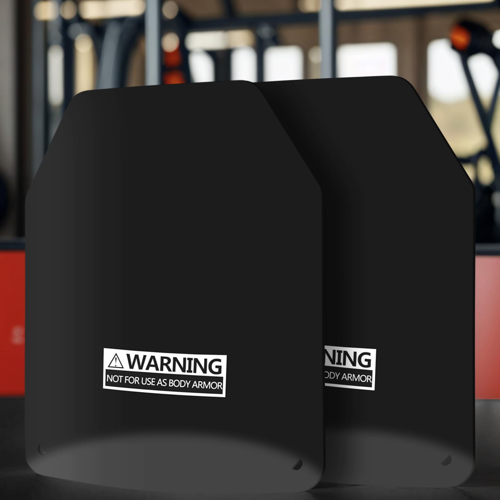 Weight Vest Plate Curved Weighted Plates for Weight Vest 5.5lb/11lb per Pairs for Running, Strength Training (Black:11LB(5.5LB*2))