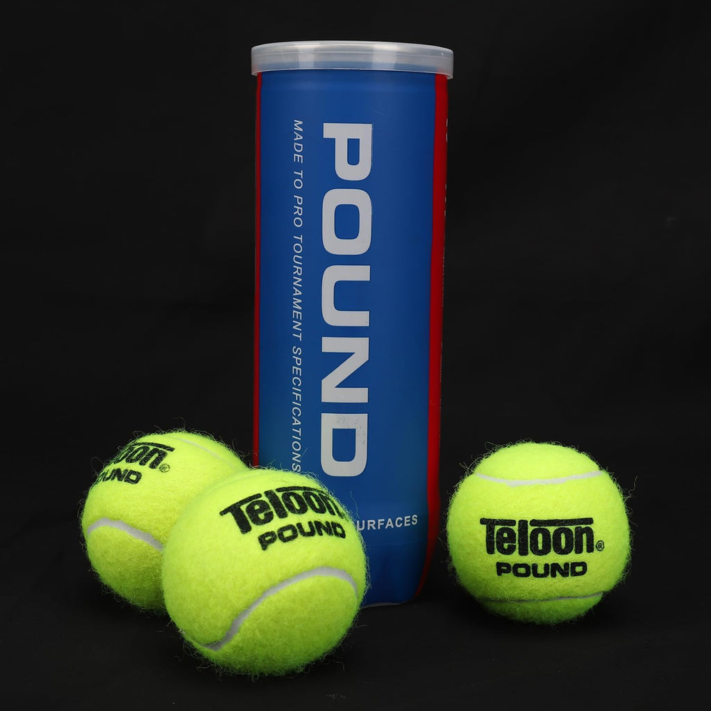 Teloon Tennis Balls - Professional Tournament Quality | Durable & High Performance
