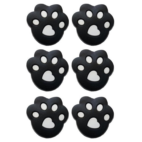 ZQTSANKESL 5pcs Tennis Racket Shock absorbers, Soft Silicone Tennis Racket Shock absorbers, Cute Pattern, Protecting Your Wrist and reducing The Impact of Tennis (Bear Claw Pattern)