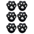 ZQTSANKESL 5pcs Tennis Racket Shock absorbers, Soft Silicone Tennis Racket Shock absorbers, Cute Pattern, Protecting Your Wrist and reducing The Impact of Tennis (Bear Claw Pattern)