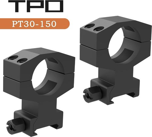Eastern Tactical Supply GIII PT30-150 30mm Scope Mount, 1.5 Inch Height Picatinny Scope Rings, Heavy Duty Scope Mount