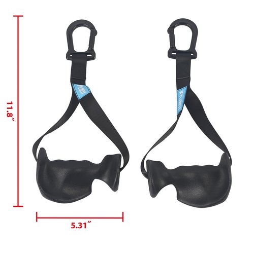 KYLINFIT Ergonomic Exercise Handles Replacement Cable Machine Attachments for Home Gym Equipment, Pulley System, Pilates, Resistance Bands, Strength Trainer, Heavy Duty Working Out Handles