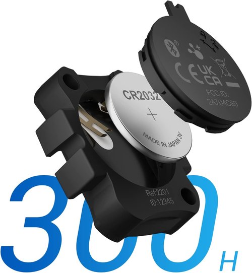 MOOFIT Speed/Cadence Sensor - Wireless ANT+ Bluetooth RPM Monitor for Cycling | IP67 Waterproof