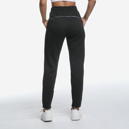 BROKIG Women's Cloudloft Joggers - Soft Athletic Tapered Pants with Zipper Pocket for Casual Lounge & Workout
