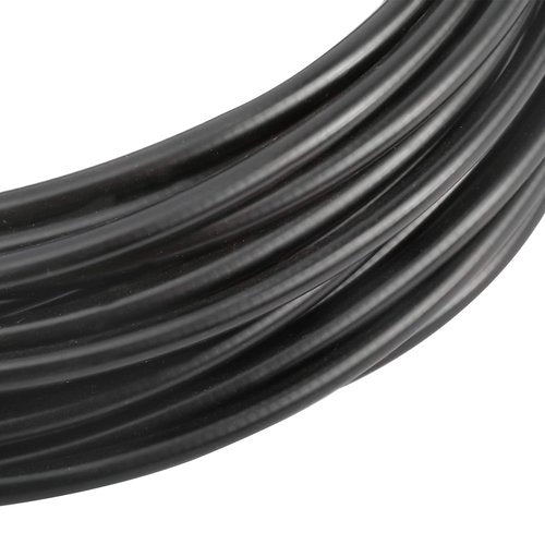 YaeMarine 5mm X 50ft Bicycle/Bike Lined Brake Cable Housing Black