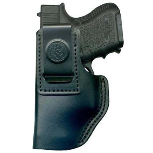 DeSantis Insider Gun Holster - IWB Holster, Conceal Carry, Fits the Glock 26, 27, 33, Walther PPS, PPS M2, PK380, Taurus PT111, PT140 G2 Mil, Ruger American Compact 9mm - Left Hand Draw, Black