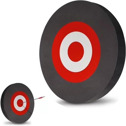 25 * 3cm EVA Foam Archery Target 9 inch Round Archery Moving Targets for Backyard,Shooting Practice Board Indoor, Outdoor Sports Hunting
