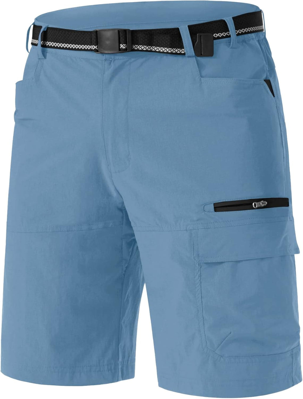 TACVASEN Men's Quick-Dry Cargo Shorts - Water-Resistant Casual Golf & Hiking Wear
