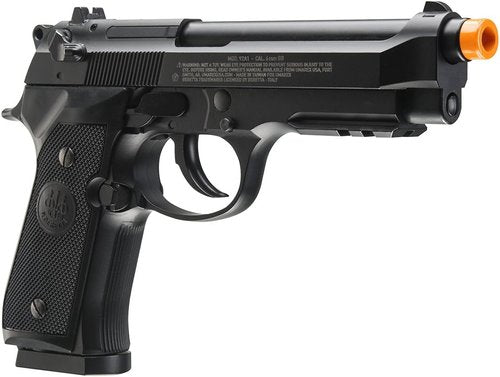 Elite Force Beretta M92 A1 Airsoft Gun - CO2 Powered Blowback 6mm BB Pistol | Black, One Size