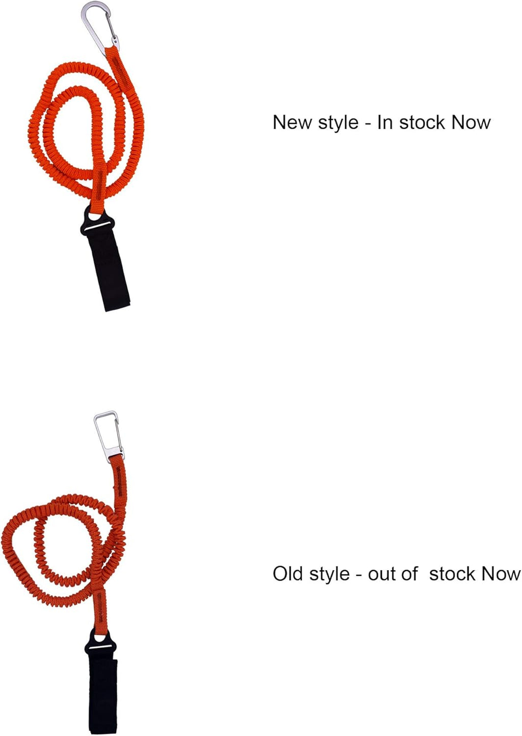 YYST Paddle Leash Holder Tool - Durable Orange Lanyard for Secure Paddle Attachment