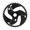 Black Ops Blade BMX Chain Ring, 43t, Black