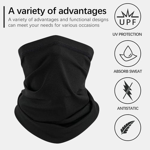 12 PCS neck gaiters for men women Face Mask Cooling Gator Mask Breathable Face Cover Ski Neck Scarf Protection from Dust Sun for Skiing Fishing Hiking Cycling