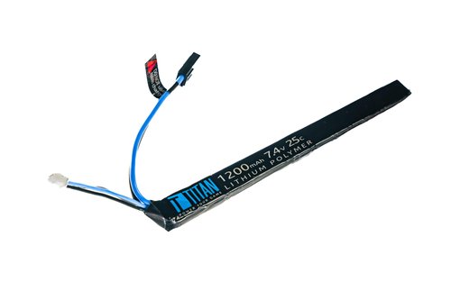 Titan LiPo 1200mAh 7.4v 25C AK Stick-Tamiya
