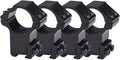 Gotical – 30mm Dovetail Scope Ring Mount High Profile Rings for 11mm Dovetail Rails and Durable Material (Pair of 2)