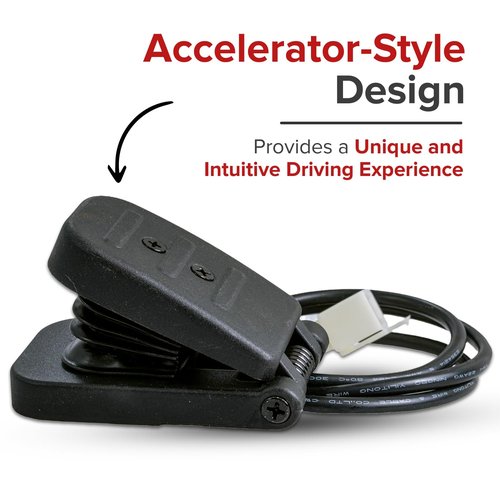 AlveyTech Foot Pedal Throttle for Razor Crazy Cart (Version 5+)
