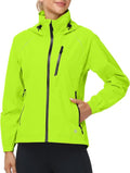 Nepest Women's Lightweight Waterproof Cycling Rain Jacket - Packable Hooded Windbreaker with UPF 50+ Protection
