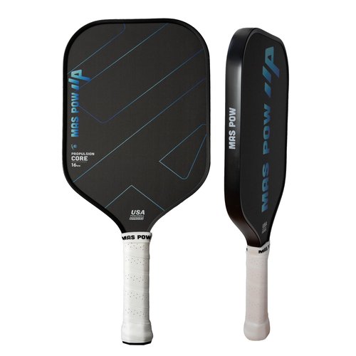 Carbon Fiber Pickleball Paddle – Pro Performance Paddle, USA Pickleball Approved Lightweight. 16mm Power Polymer Honeycomb Core - Spin & Control.